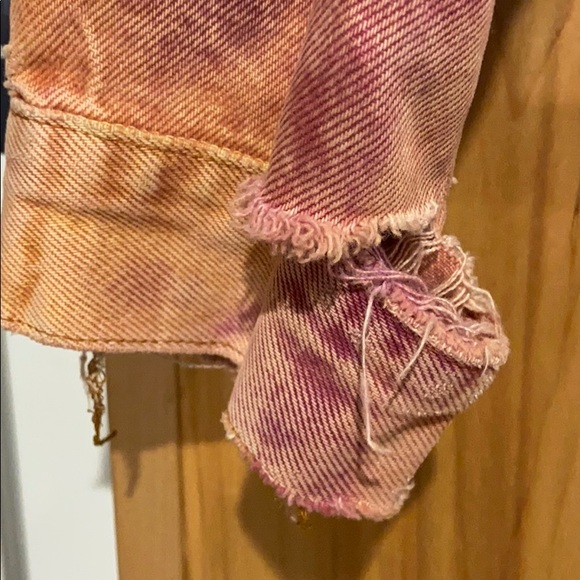 Vintage Levi’s Denim Jacket Tie Dye - Picture 5 of 7